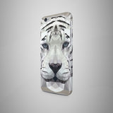 Geometric White Tiger iPhone 8 Plus Case iPhone 8